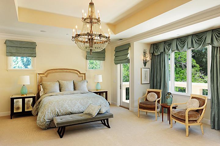 现代欧式暖装卧室室内装饰设计图